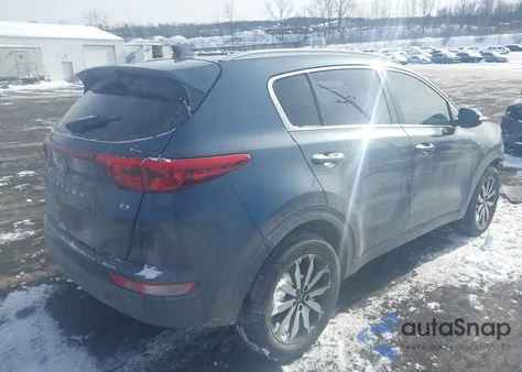 2017 Kia Sportage Ex z USA, uszkodzony, nr VIN KNDPNCAC6H7241736